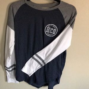 Hollister Long-Sleeve Baseball Tee